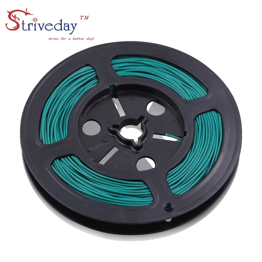 100 метров/рулон 328 фута UL 1007 28 AWG кабель Луженая медная проволока DIY PCB электронная
