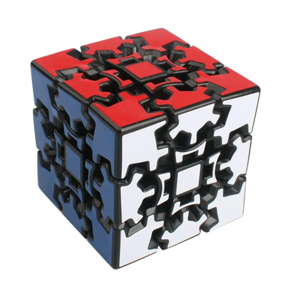 

3D Gear 3x3x3 Cube Magic Combination Gear Cube Puzzle Magic Cube Speed Cube Colorful Children Educational Toys Kids Adult(60mm)