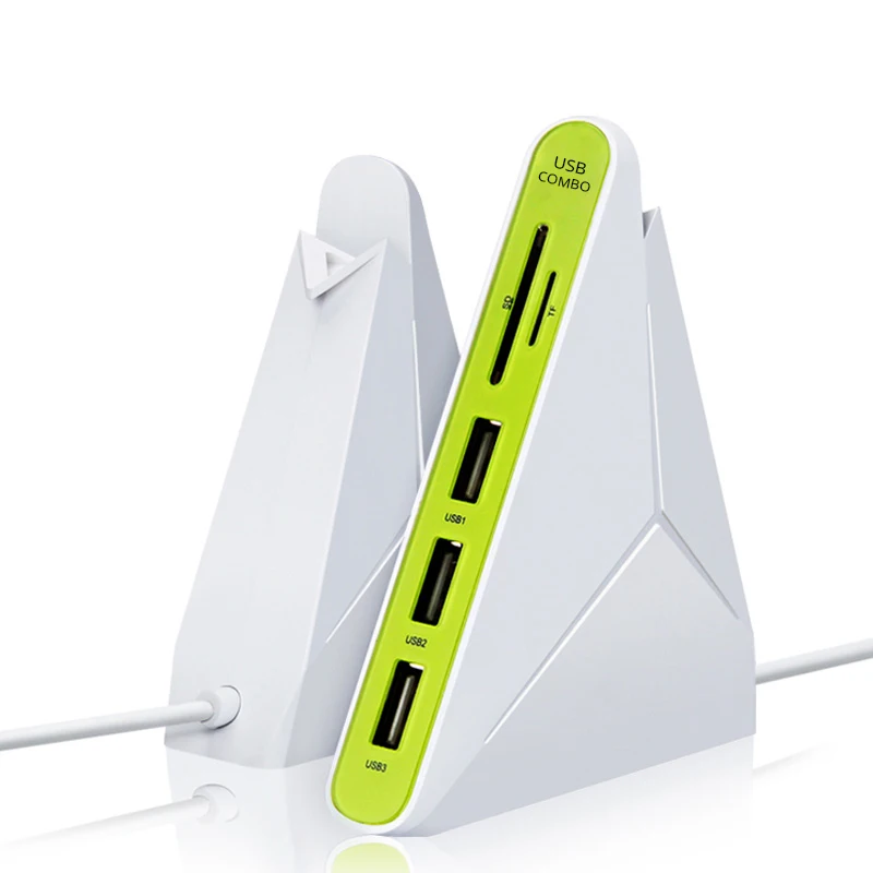 

All In One USB COMBO 3-port usb hubs Charger & Sync Data 2.0 HUB+multi USB card reader for SD/TF,Laptop Desktop Accessories