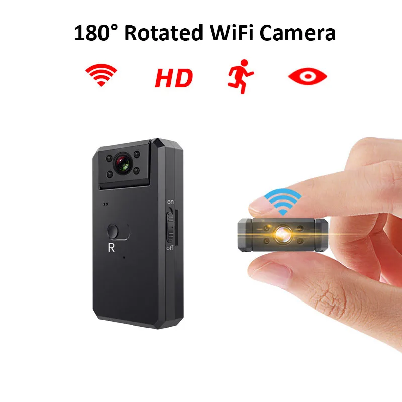 4K Mini Video Camera WiFi HD 1080P Micro DVR Camcorder Small Voice