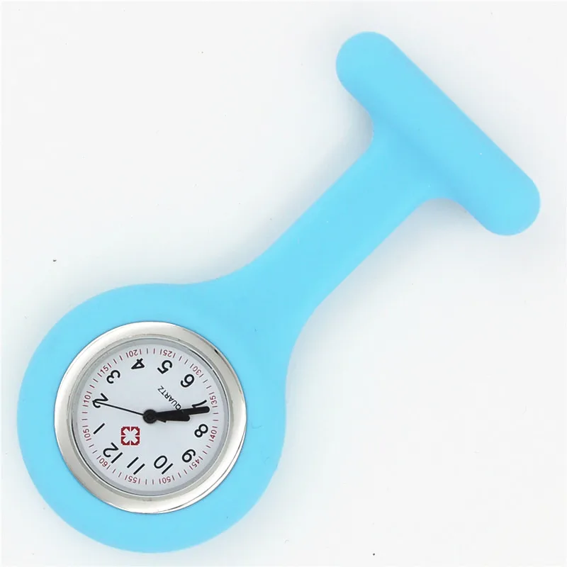Силиконовые часы медсестры fob карманные кварцевые медицинские dots doctor nursing