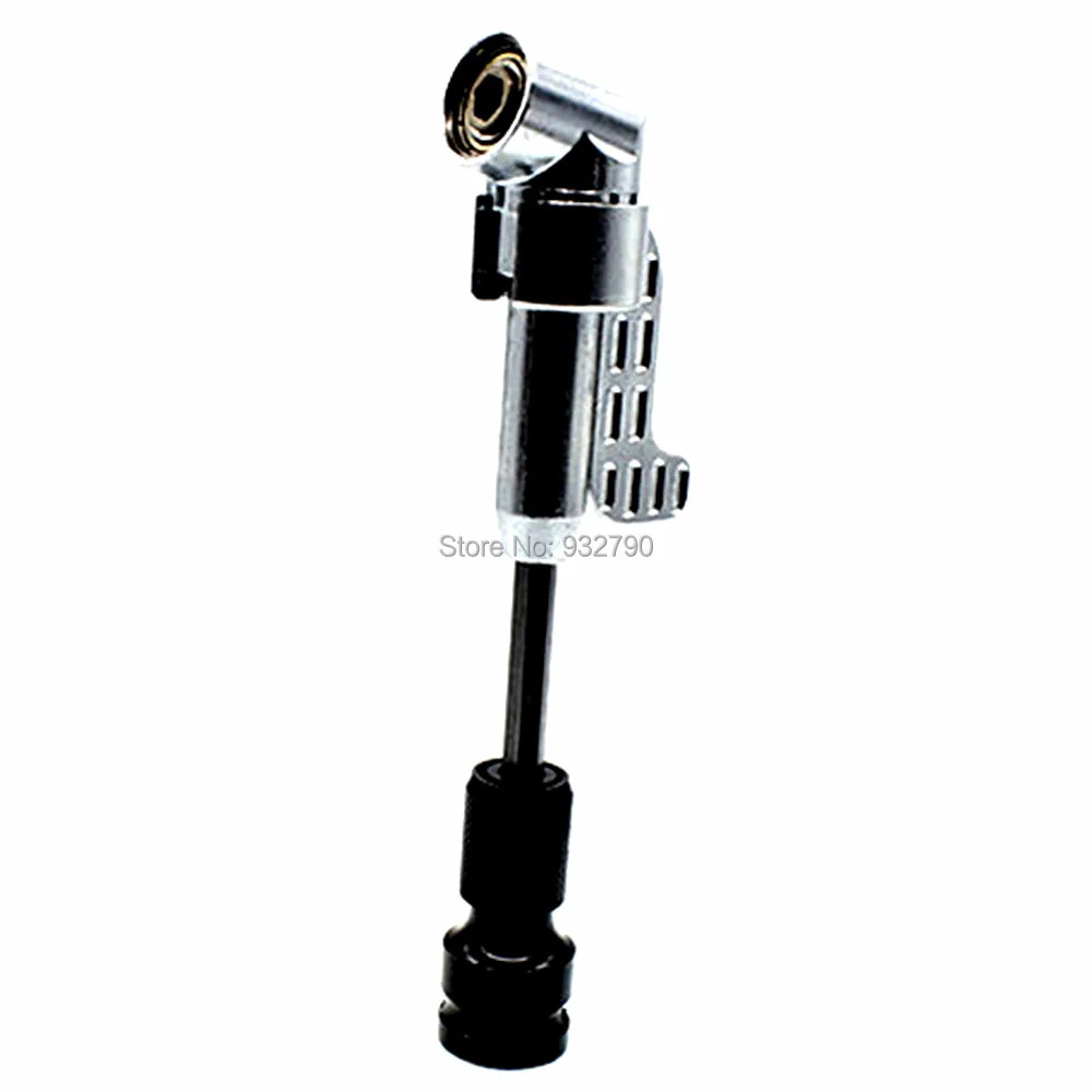 

Screwdriver Bit Angle Driver Angle Drill Attachment Magnetic Screwdriver Bit Holder 1/2" Dr. to 1/4" Hex Shank Adapter Converter