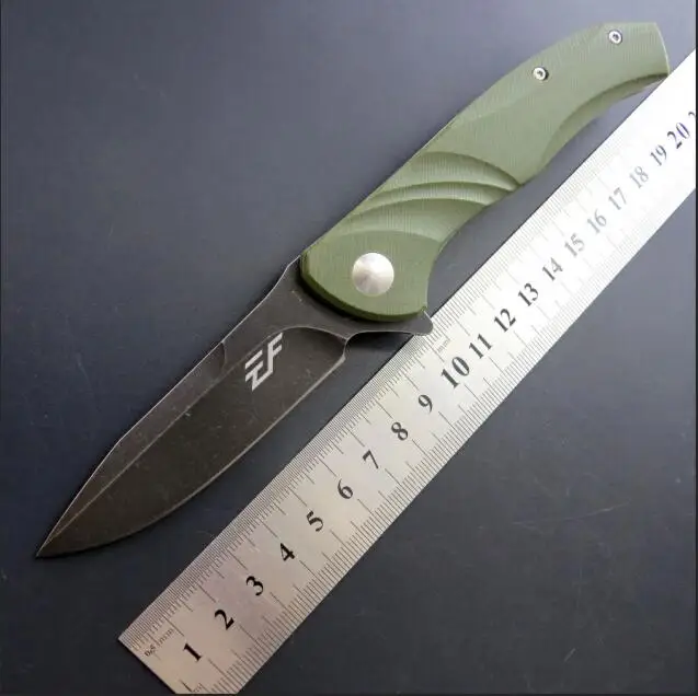 Eafengrow EF77 58-60HRC D2 лезвие G10 ручка складной нож инструмент для выживания кемпинга охотничий карманный нож тактический edc Открытый инструмент - Цвет: A3