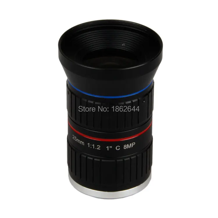 

8MP ITS/IR lens 25mm F1.2/1" format for CCTV starlight camera/C-M25(8MP)-1F12