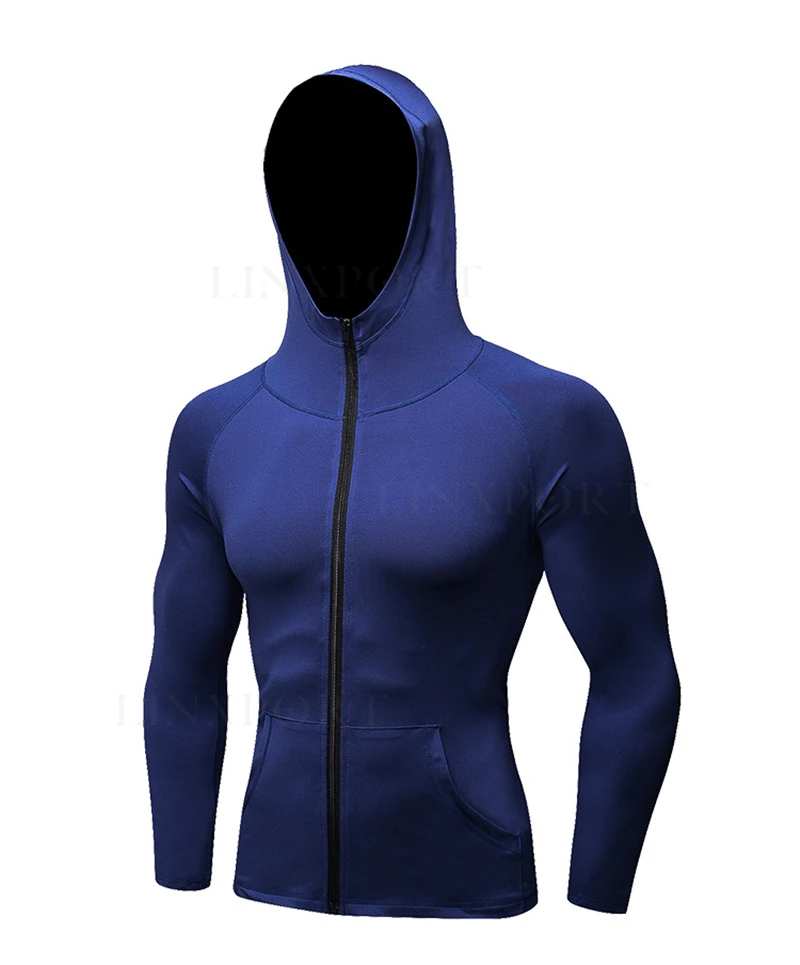 secagem rápida terno de pista camisas com zíper