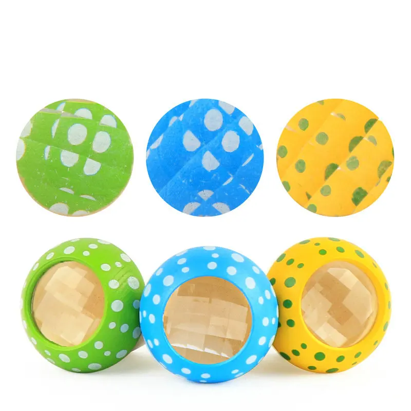 4pcs Mushroom kaleidoscope, Polyscope kindergarten suppli, amazing bee eye effect, children's fun wooden puzzle exploration toy 4pcs Mushroom kaleidoscope, Polyscope kindergarten suppli, amazing bee eye effect, children's fun wooden puzzle exploration toy