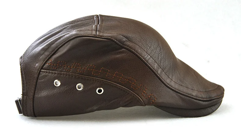 [AETRENDS] зимняя мужская шапка из искусственной кожи газетная Кепка Гэтсби плюща классический плоский Гольф охотничьи кепки для езды Z-6027