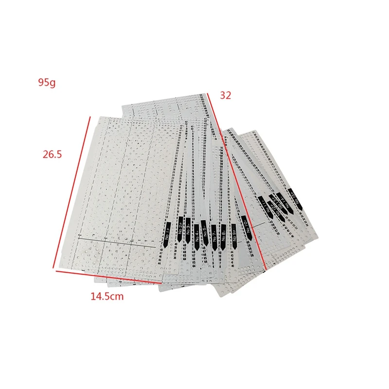 15 шт. предварительно перфорированная карта комплект для Brother KH260 вязальная рукоделие машина аксессуары Запчасти вязальная машина запчасти