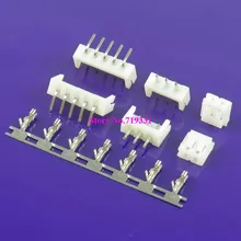 50 комплектов EH 2,5 мм штекер, Женский дом, клеммы, кабель