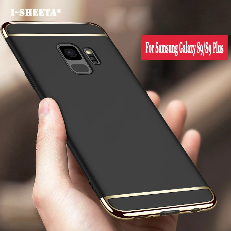 Роскошный ультра тонкий ударопрочный чехол для Samsung Galaxy S8 Plus + S7 edge полный S9