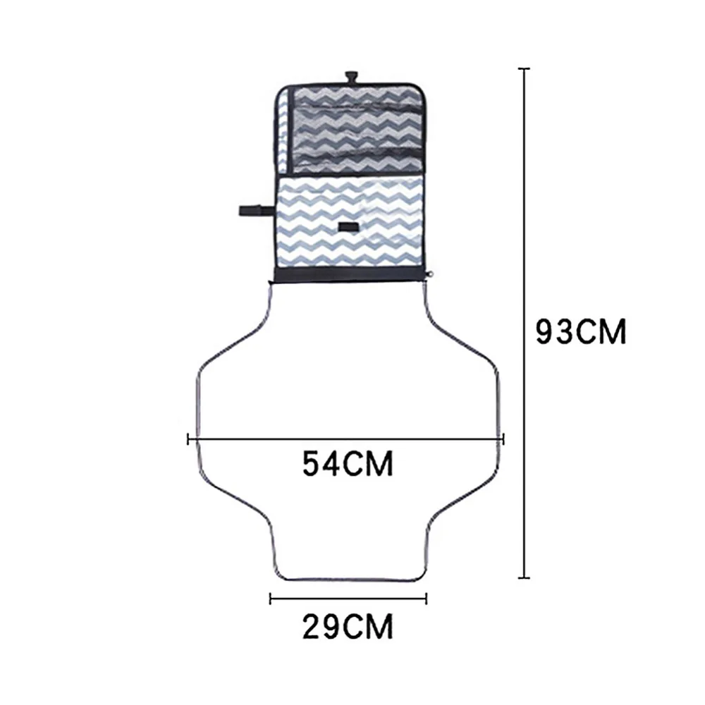 Портативная Узорчатая пеленка для малышей многофункциональная Водонепроницаемая Складная станция для путешествий и улицы уход за ребенком