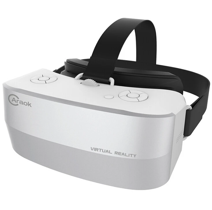 V12 Android 4.4 All-in-One 3D VR Virtual Reality Glasses Allwinner H8 Quad Core 2G 16G Support Wifi Bluetooth OTG F19631 caraok v12 android 4 4 all in one 3d vr virtual reality glasses allwinner h8 quad core 2g 16g support wifi bluetooth otg f19631