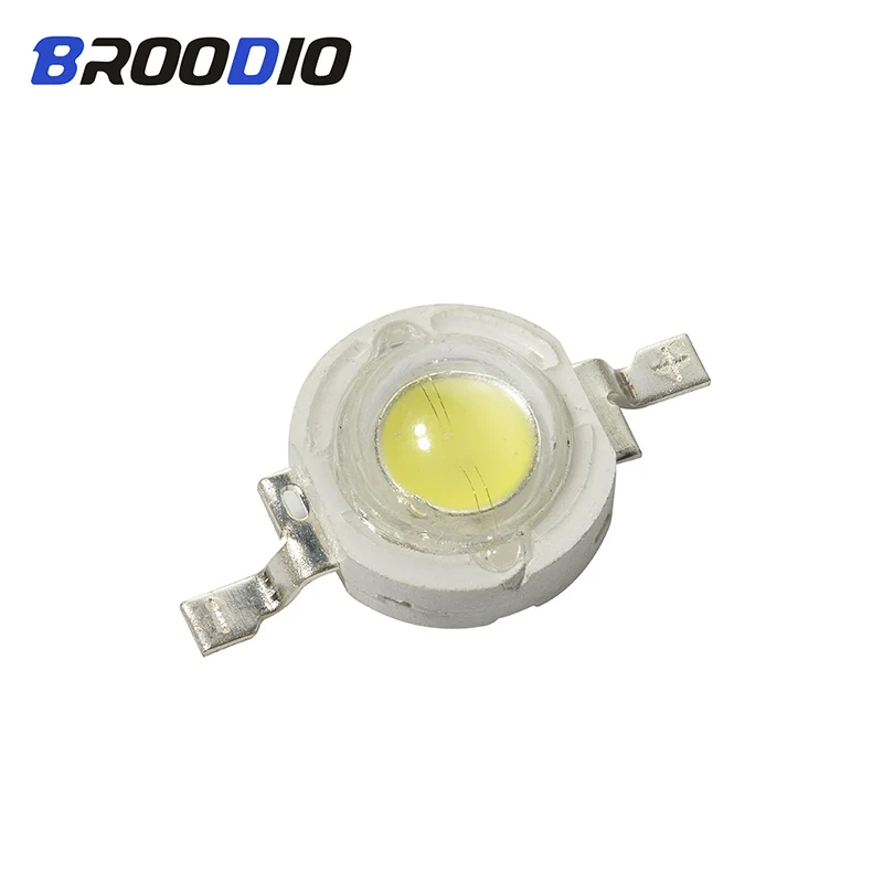 

20pcs LED Lamp Chips High Power 1W Cold White Bead Light Emitting Diodes Spotlight Bright Beam Flood Lighting Cool White LED DIY
