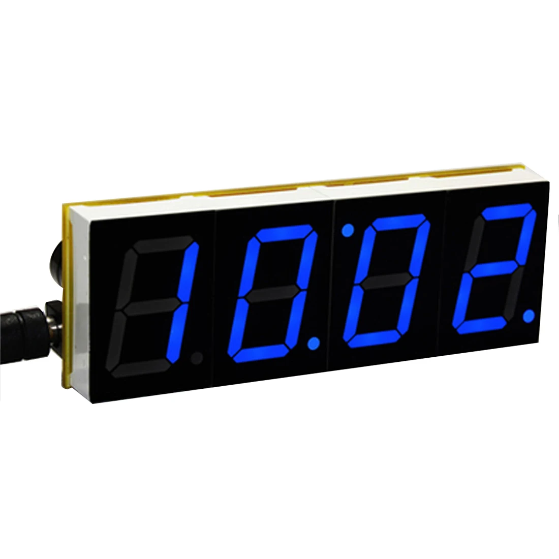 DIY Digital LED Large Screen Display Clock kit Bluein Alarm Clocks