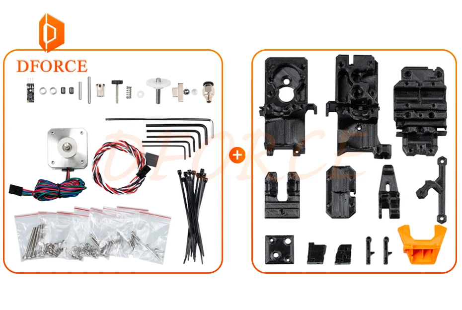 DFORCE Prusa I3 MK3/MK3S улучшение качества печати BMG экструдер программа 3D-принтер Экструзионная головка программа обновления