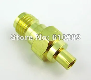 

10 Pieces SMA Female to MMCX Female Goldplated Straight Connector Adapter