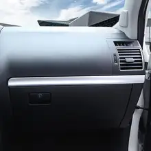 ABS хром для Toyota Prado автомобильные аксессуары-2010 Передняя приборная панель Центр Чехол для пульта отделка