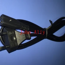 Оптовые продажи, новая поставка, штепсельная вилка европейского стандарта AC Удлинительный шнур питания кабель 1,4 м для Батарея Зарядное устройство переменного тока ноутбук с адаптером питания PS2 PS3