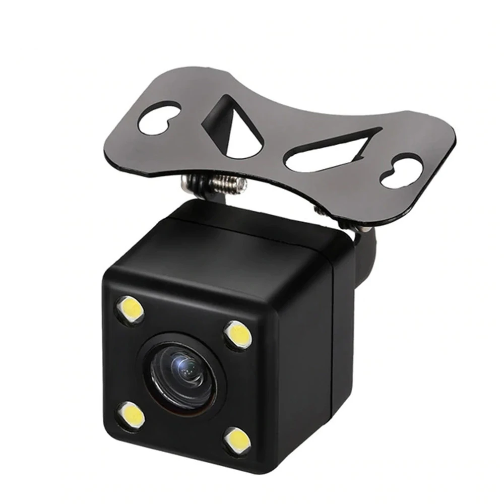 

Universal Car Rearview Camera 4 LED Night Vision Reverse Backup Parking Camera Waterproof 170 Wide Angle Rear View Camera
