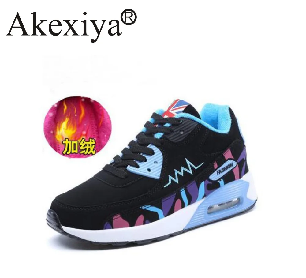 

Akexiya Winter Sneakers Running Shoes For Women Sport Sneakers Woman Outdoor Keep Warm Shoes Zapatillas Deporte Mujer