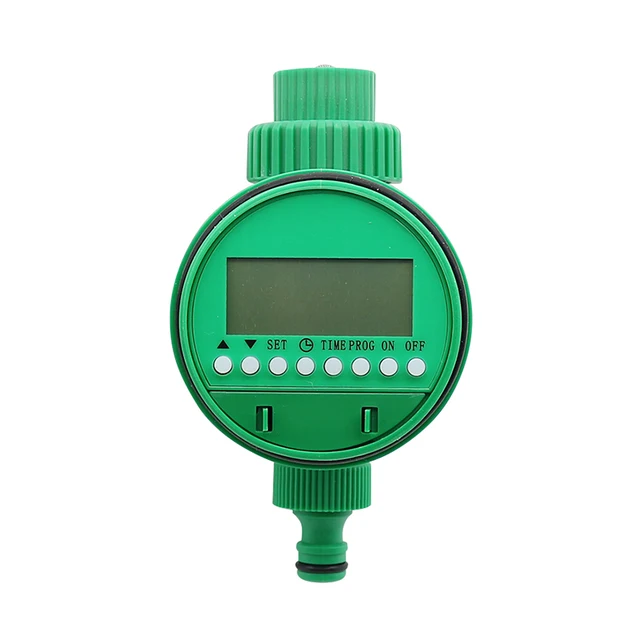 Automatic Electronic LCD Display Home Solenoid Valve Water Timer Garden Plant Watering Timer Irrigation Controller System 1 Pc 1