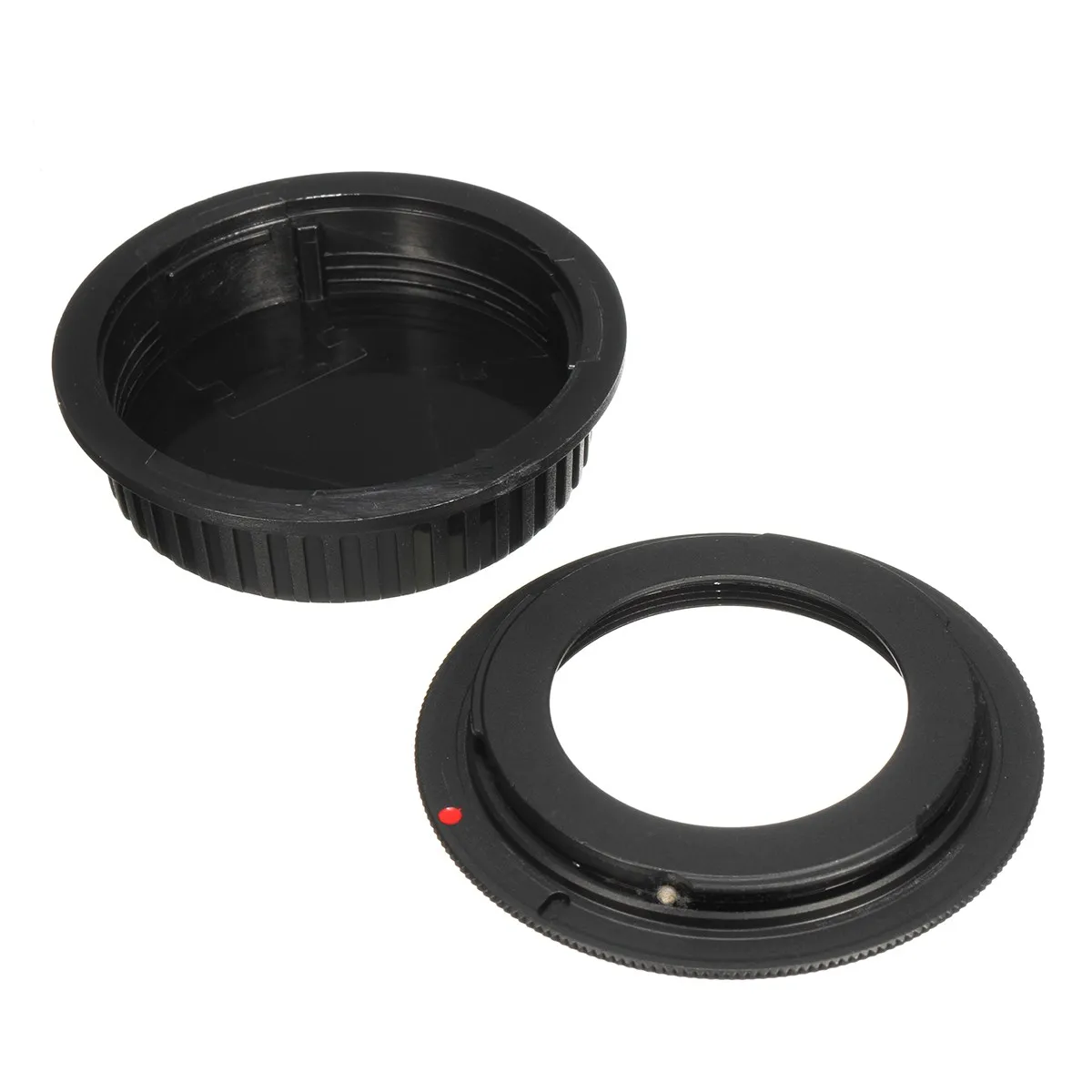 M42 винтовой объектив для Canon EOS EF крепление адаптер Черный 5D II III 6D 7D 70D 100D + крышка|lens