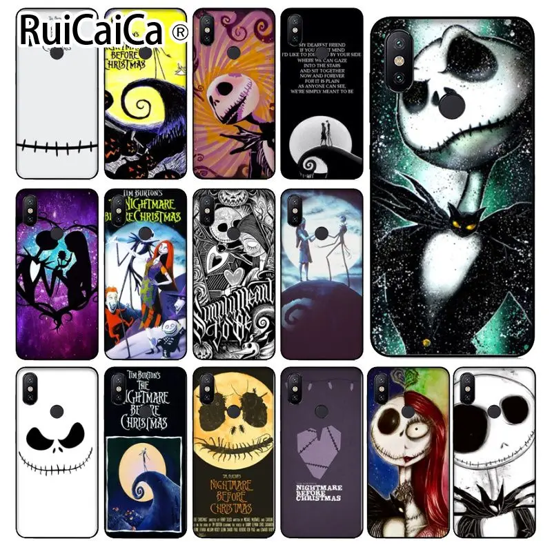 Ruicaica The Nightmare Before Phone Cell Case for Xiaomi Mi 6 Note3 8 8SE Redmi 5 5Plus Note4 4X Note5 Cellphones | Мобильные