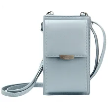 PU Leather Cell font b Phone b font Wallet Credit Card Holders Long Wallet Purse for