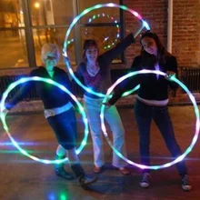 Светодиодный фонарик для занятий спортом, мигающий светильник для детей и взрослых, изменяющий цвет, светодиодный фонарик для упражнений, FH99