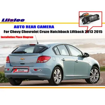 

Liislee Car Camera For Chevrolet Chevy Cruze Hatchback Liftback 2013 2015 / Rear View Camera NTST PAL License Plate Light CAM