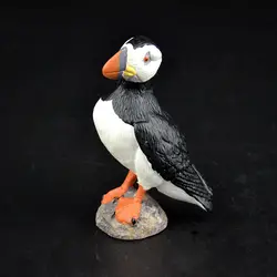 Дикое животное хищная птица raptor Atlantic Puffin цифры фигурка детские развивающие игрушки подарок на день рождения