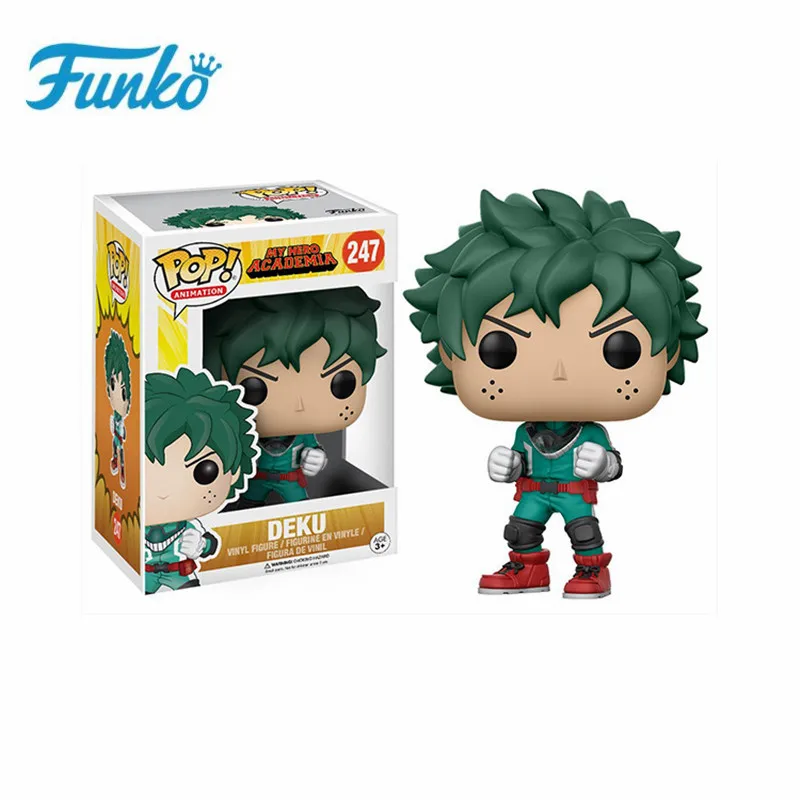 Funko pop My Hero academic DEKU тренировка TODOROKI ALL MIGHT KATSUKI виниловая Коллекция Фигурки Модель