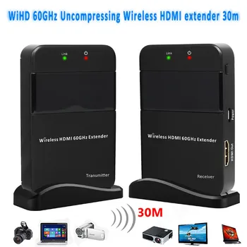

HD Video/Audio Signal Transmission System HDMI 1.4 3D Wireless HDMI extender 30m/98ft Full HD 1080P HDMI Transmitter Receiver