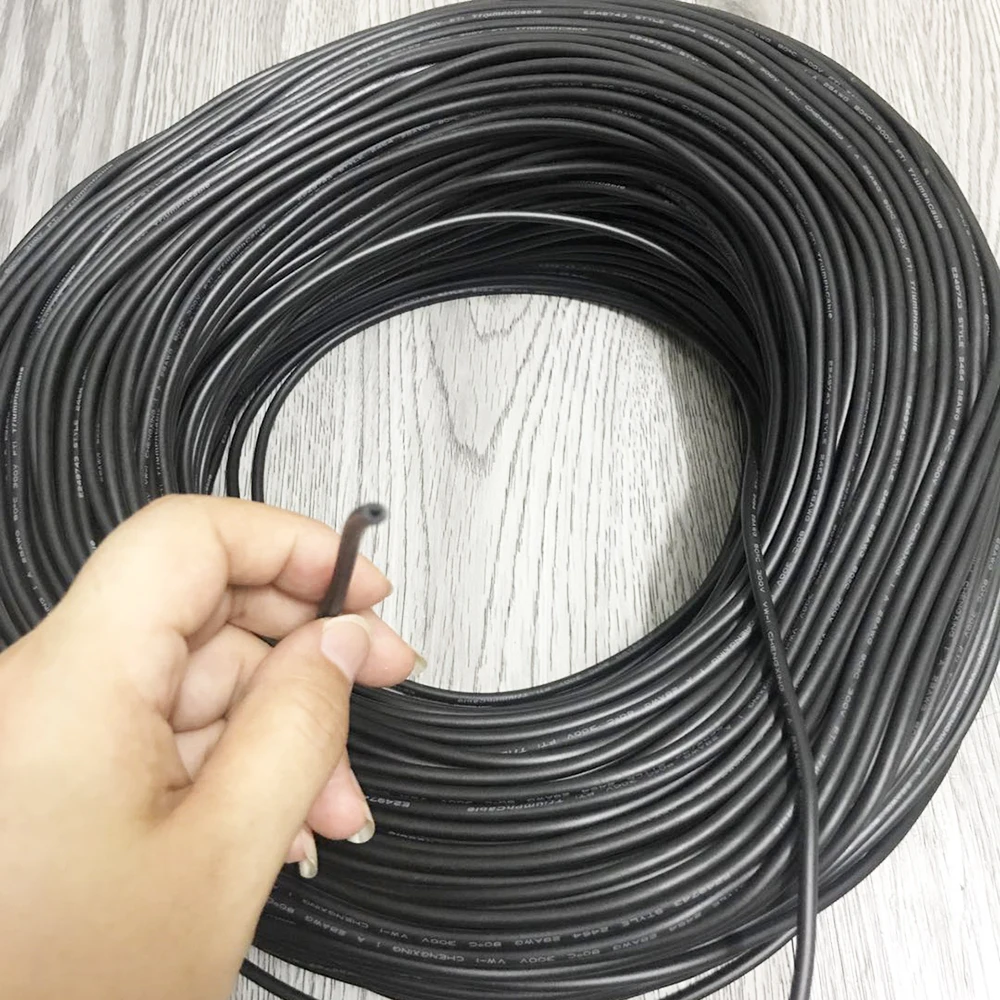 10 м ПВХ куртка кабель UL2464 2C/3C/4C/5C 24AWG многожильный луженый медный провод аудио кабель сигнальный провод кабель питания