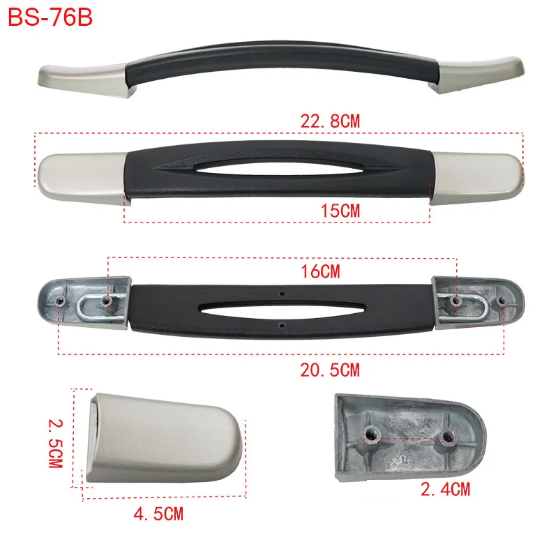 Сменные багажные ручки для чемоданов, ремонтная часть, ручка, фиксатор, держатель, резиновая тяга, ремень для переноски, аксессуары для ремонта багажа