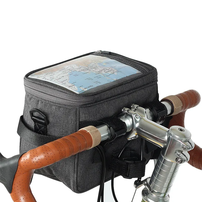 Универсальный держатель для телефона TURATA с большой емкостью, подставка для мобильного велосипеда, водонепроницаемая сумка для iPhone X 8, велосипедная мотоциклетная сумка на руль
