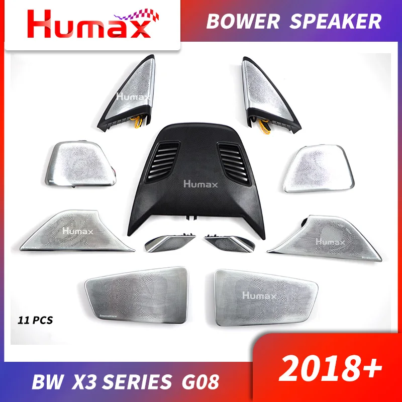 

Diamond Dome tweeters for BMW X3 series G08 2018 Car speaker synchronized with colorful ambient light speaker with horn auto