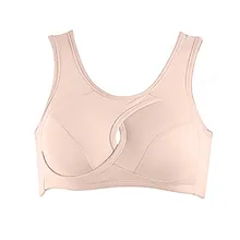 Хлопковый однотонный спортивный бюстгальтер для фитнеса, бега, йоги, топ, бюстгальтеры с мягкими чашечками, ударопрочный спортивный женский бюстгальтер с эффектом пуш-ап для йоги, спортивный бюстгальтер# A