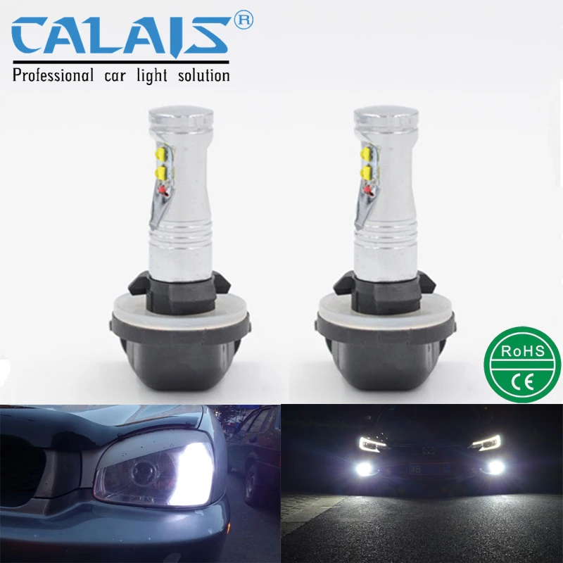 

LED H1 H3 880 881 Car Automotive Fog Lights Lamps CREE Chip lighting 12V 24V 6000K 20W DRL Calais bulbs