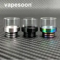 VapeSoon новые 810 Стекло потека для TFV8 большой ребенок/TFV12 принц 8 мл распылитель и т. д. 3 цвета 5 шт./лот