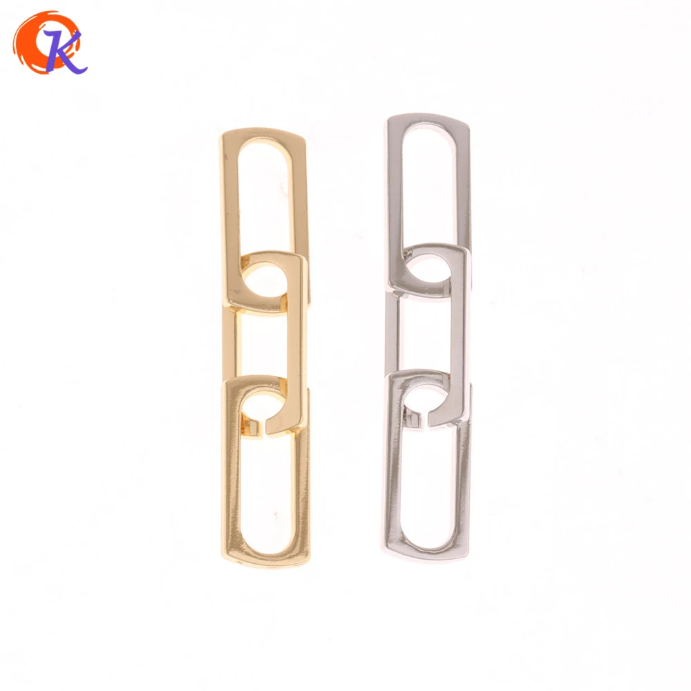 

Cordial Design 50Pcs 11*60MM Jewelry Accessories/Earring Connectors/DIY Jewelry/Oval Shape/Zinc Alloy/Hand Made/Earring Findings