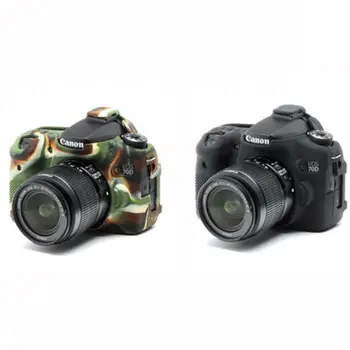 

Soft Silicone Rubber Camera Protective Body Cover Protector Case Bag Skin For Canon EOS 70D