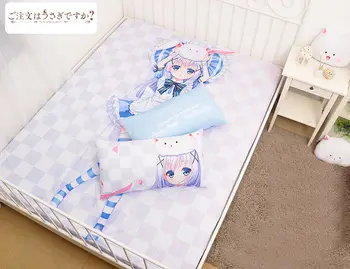 

Hobby Express Chino Kafuu - Is the Order Rabbit Japanese Anime Bed Blanket or Duvet Cover with Two Pillow Cases H0321