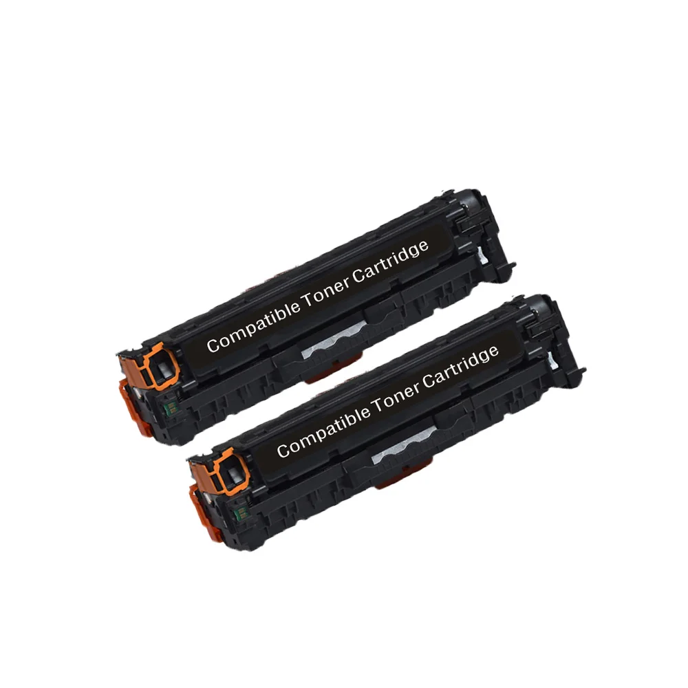 Compatible for 305A CE410A(2 Pack Black) Toner Cartridge for HP Laserjet Enterprise 300 color