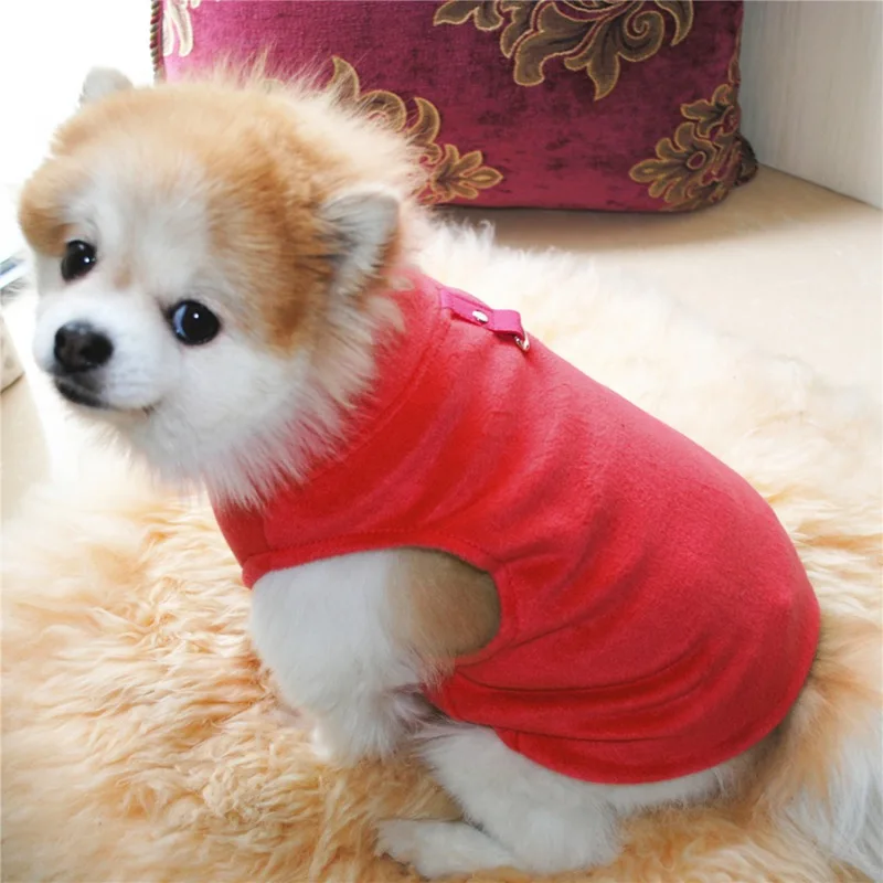 Одежда для собак Pet пальто Зимние теплые флисовый, для питомца костюм Малый Собака Одежда для котят и щенков Французский бульдог roupa cachorro мопс