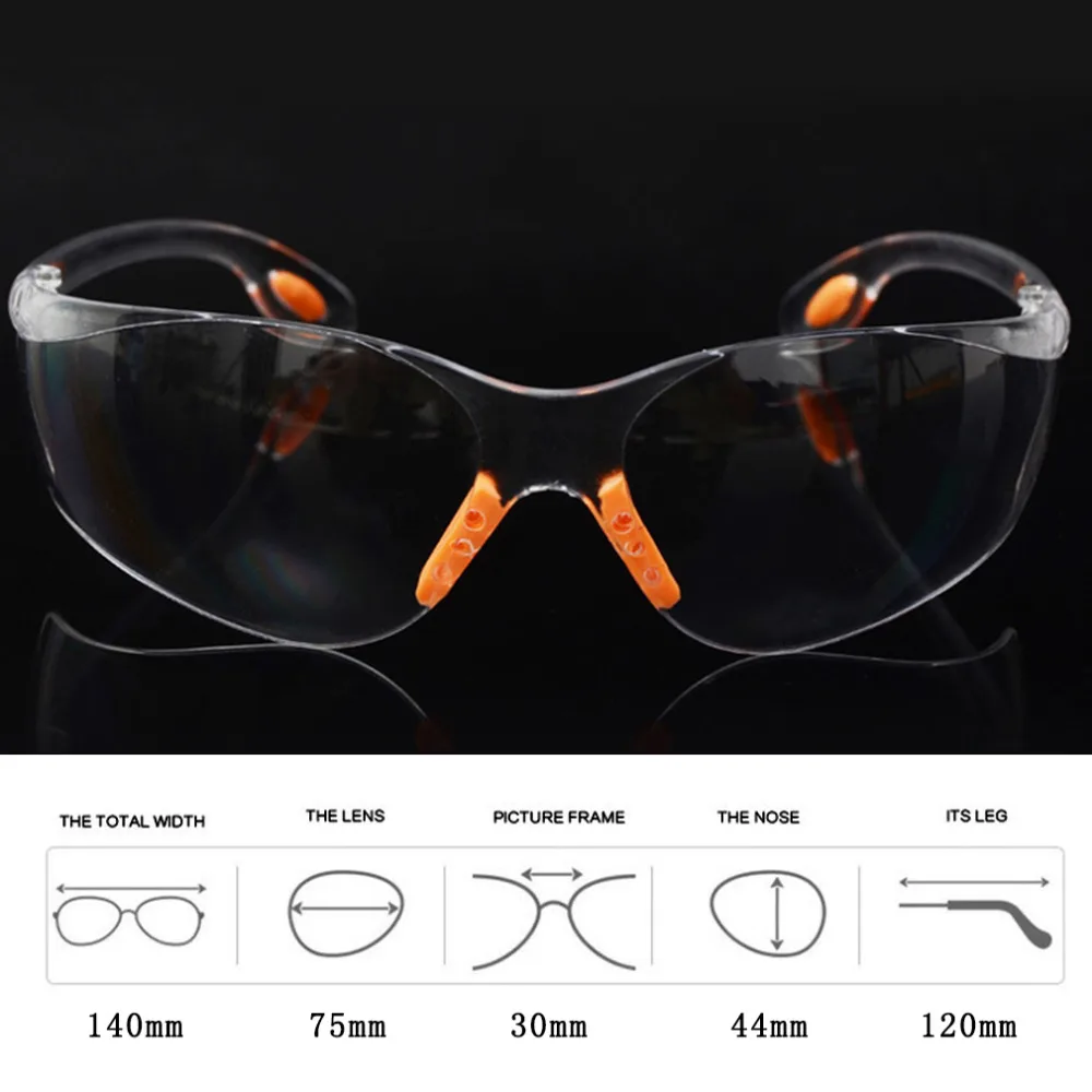 

Comfortable Soft Silicone Nose Clip Outdoor Safety Eye Protective Goggles Tactical Sports Protective Glasses Drop Shipping