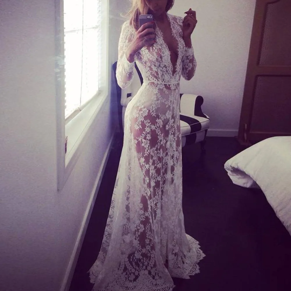 New 2016 font b Women b font font b Sexy b font White Lace Embroidery Long New 2016 font b Women b font font b Sexy b font White Lace Embroidery Long