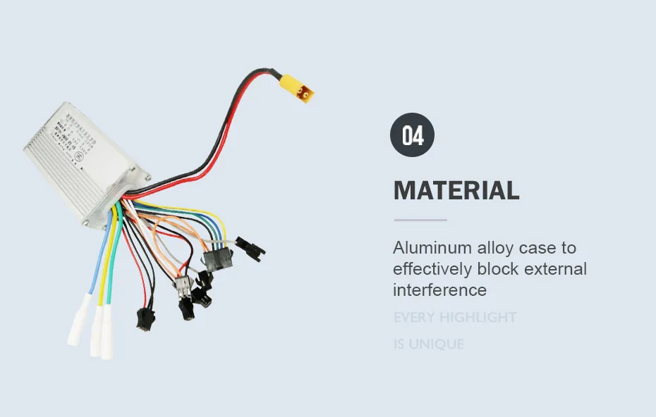 Perfect Jipin Controller for X48 electric scooter 10inch silver electric skateboard electric bike Controller electric scooter e bike 7 Perfect Jipin Controller for X48 electric scooter 10inch silver electric skateboard electric bike Controller electric scooter e bike 7