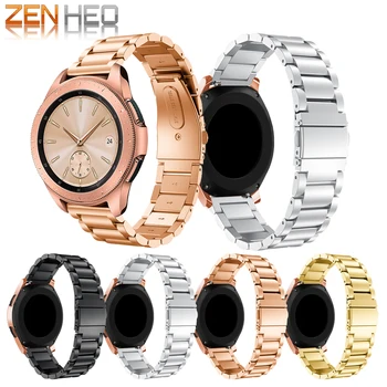 

Stainless Steel Watchband for Samsung Galaxy 42mm Smart Watch Band Wrist Strap Link Bracelet For Xiaomi Huami Amazift Bip Bands