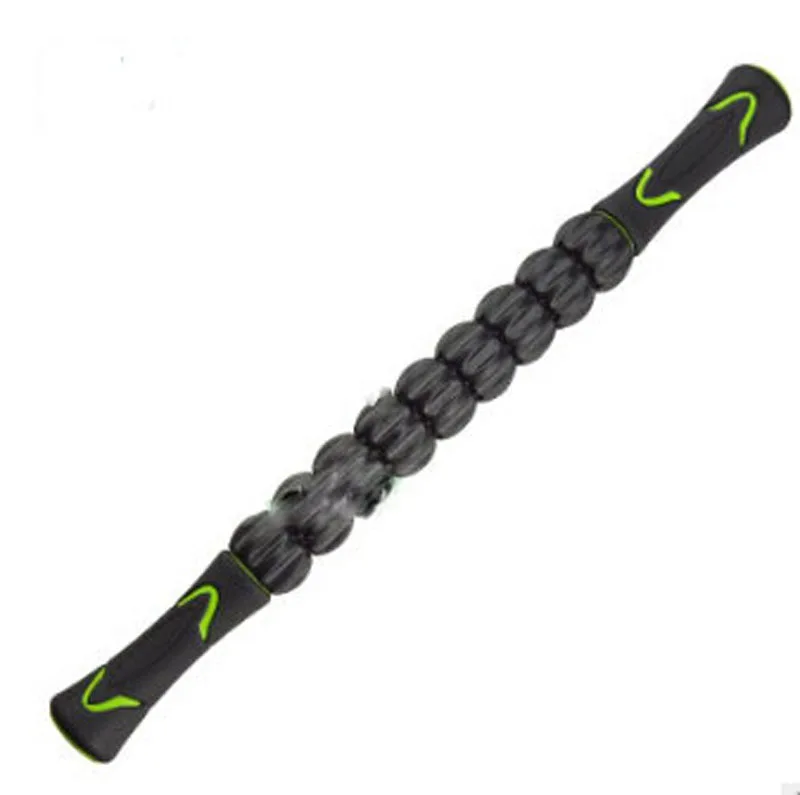 Black Massage Roller Muscle massage Stick  Yoga Fitness Therapy Relief Body Pain Stronger Muscle Health Care